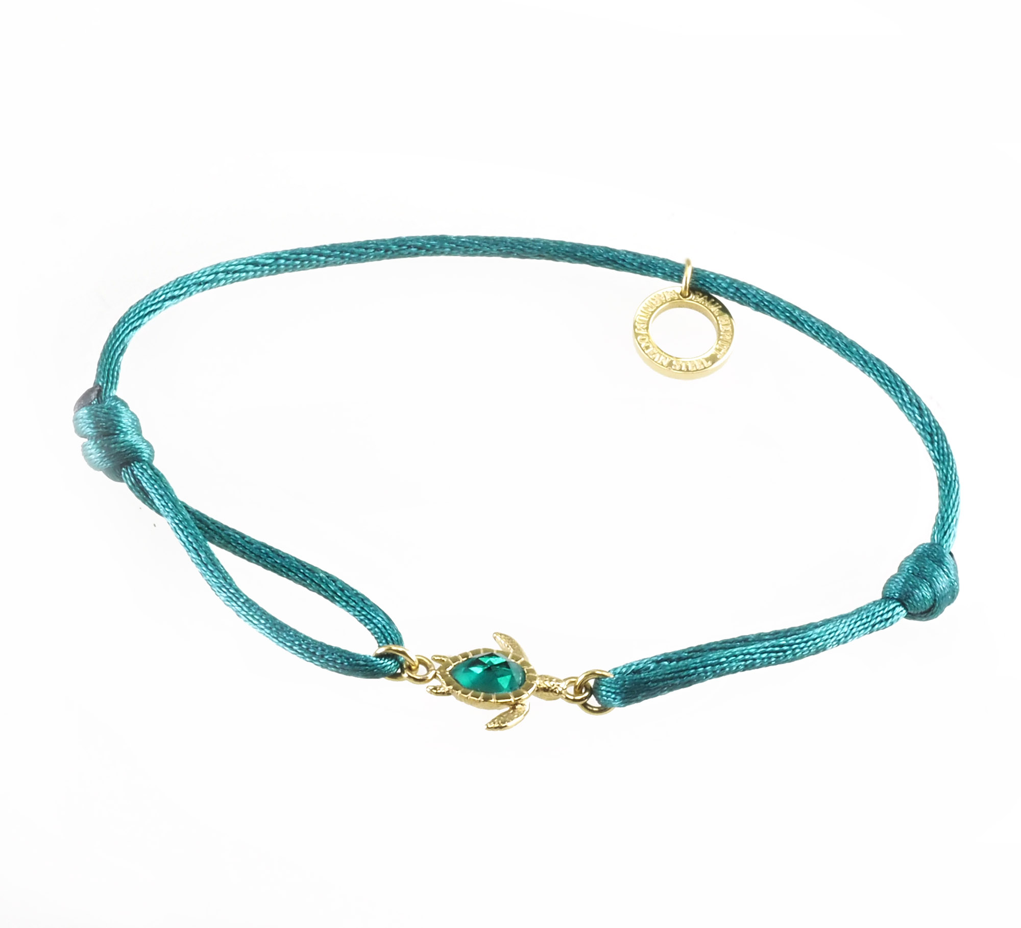 Paul Hewitt Damen Armband Turtle Bracelet Aquamarine PH-FB-1252