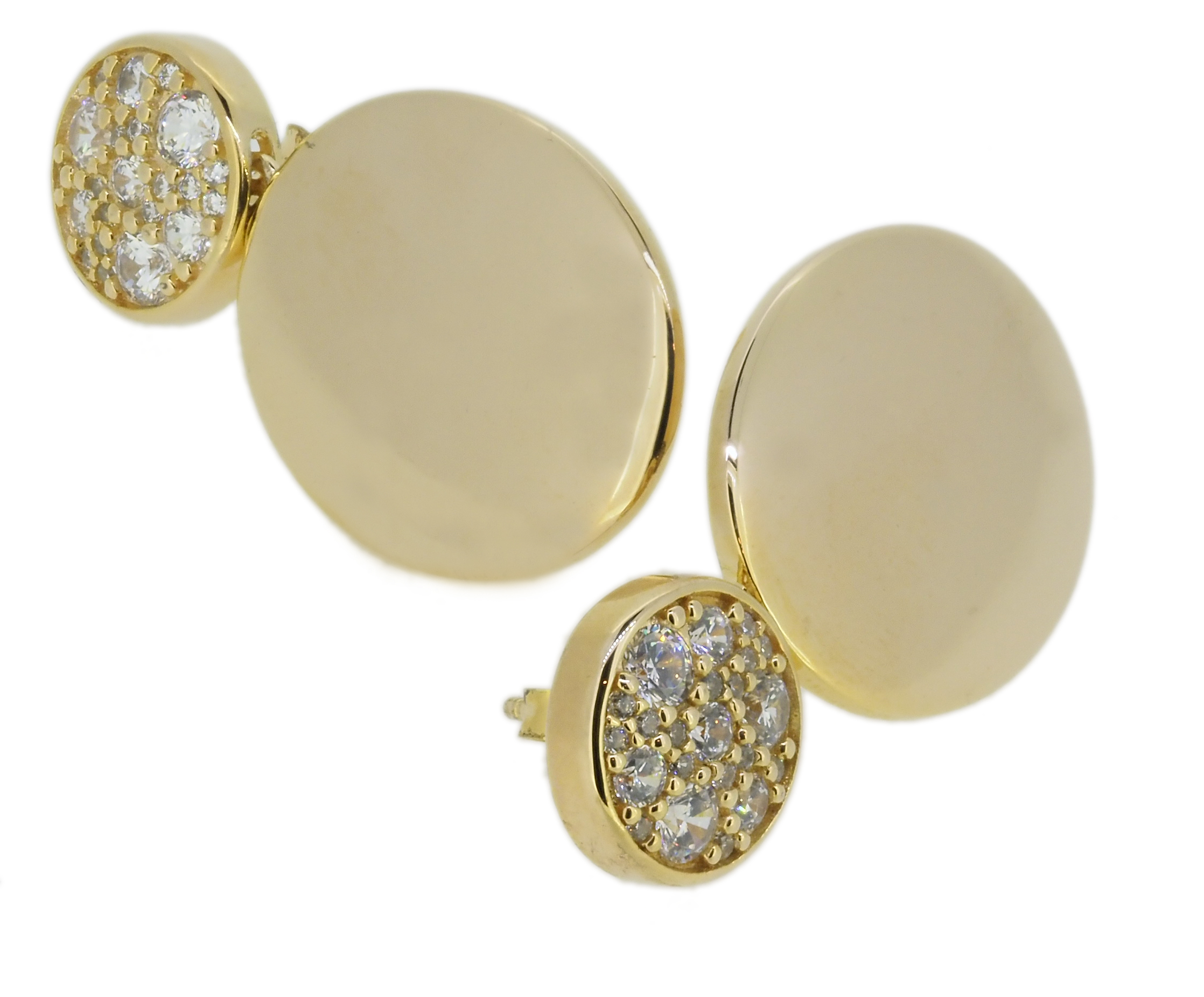 Sif Jakobs Jewellery Paar Ohrstecker E1061-CZ(YG)