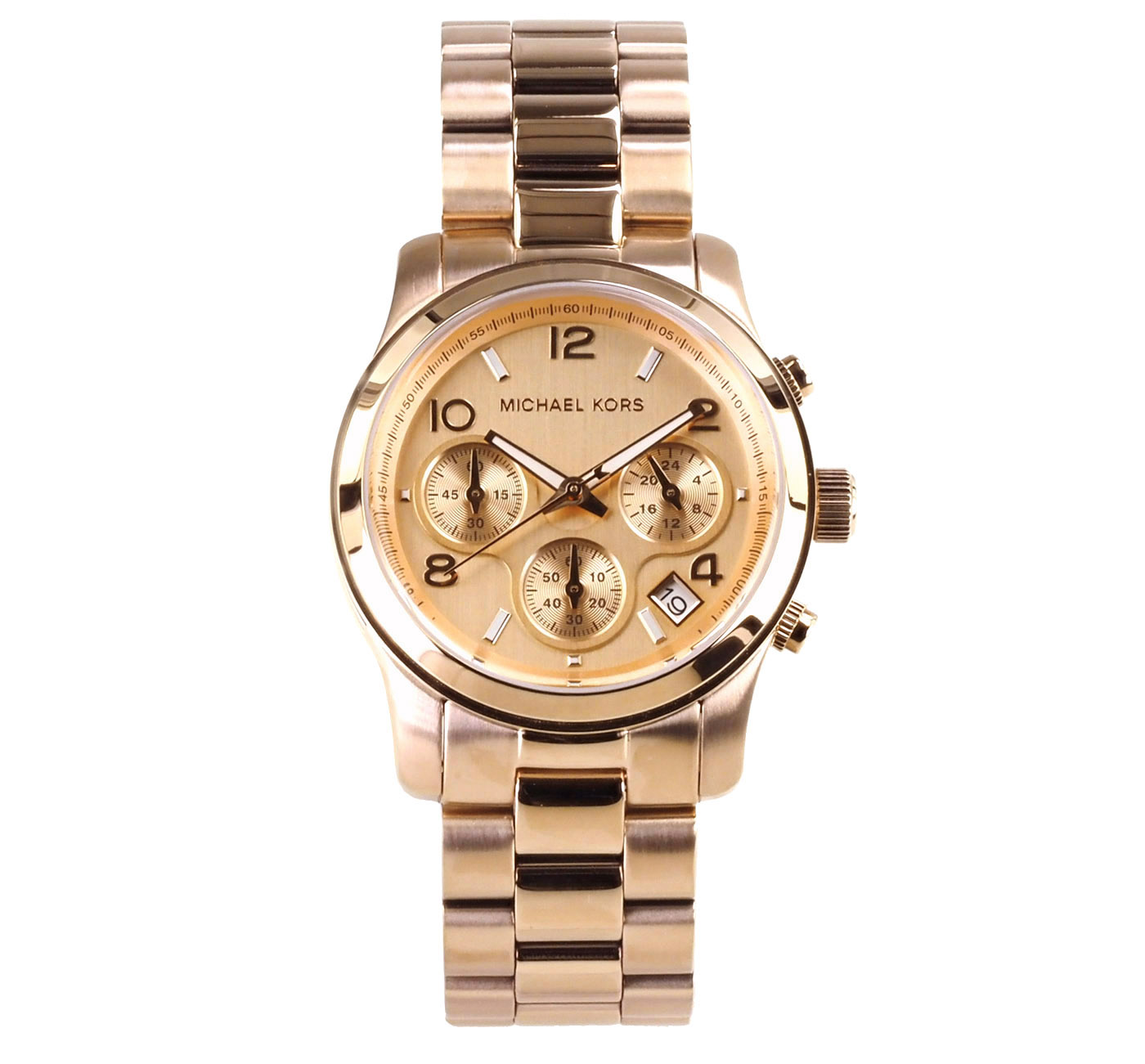 Michael Kors Damen Uhr MK7324 Chronograph Runway Rose