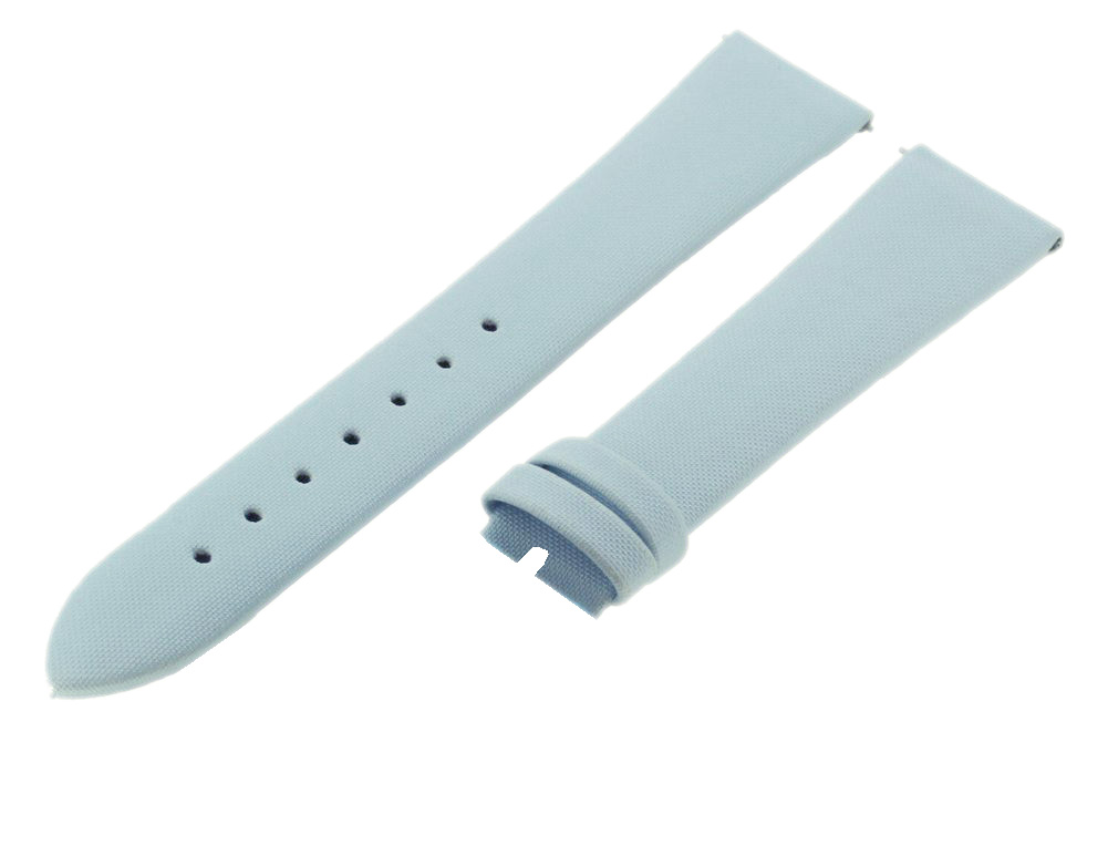 Uhrenarmband Maurice Lacroix Ersatzband Divina 18-13mm Hellblau 0047