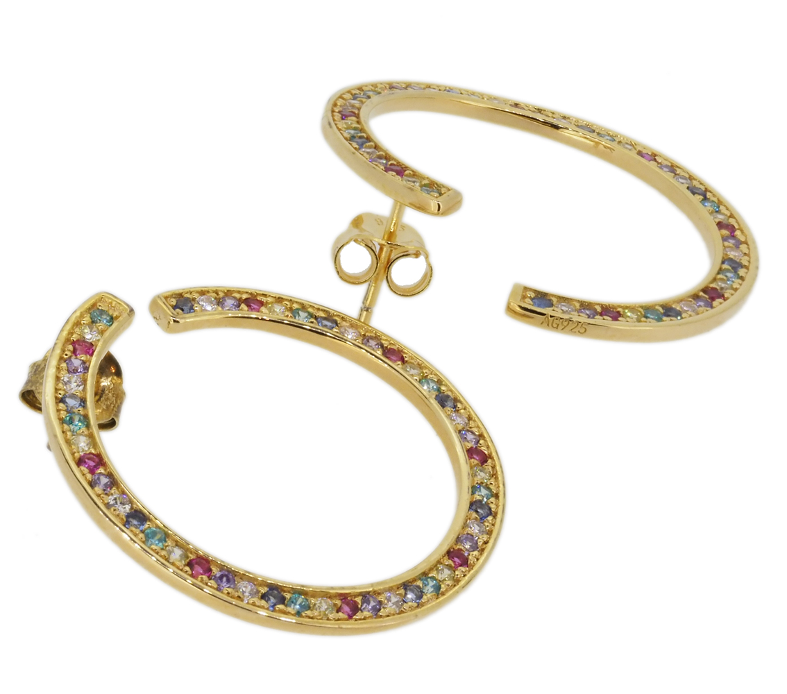 Sif Jakobs Jewellery Paar Ohrstecker E1056-XCZ(YG)