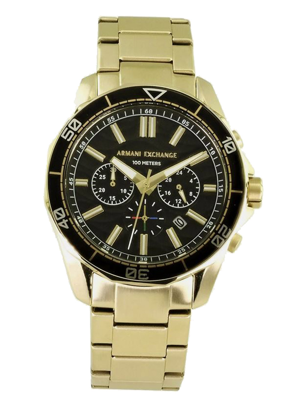 Armani Exchange Herren Quarz Uhr  Chrono 44 mm AX1958